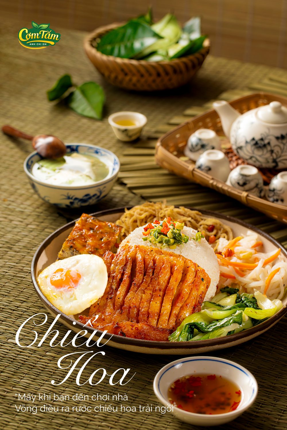 Cơm tấm Chiếu Hoa — Cơm Tấm Anh Chị Em