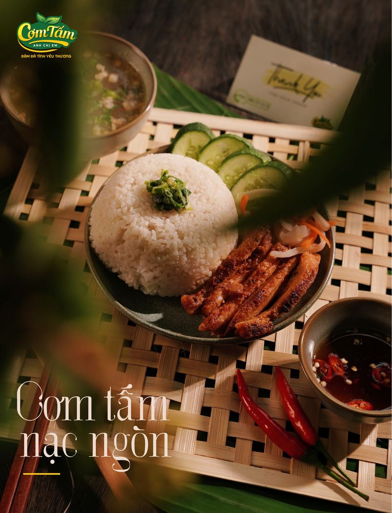 Cơm tấm nạc ngòn
