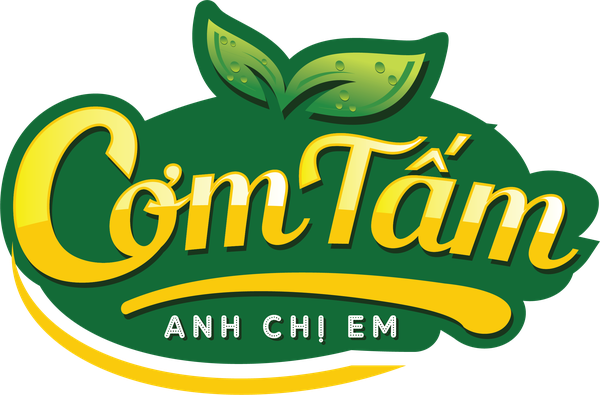 Logo Cơm Tấm Anh Chị Em