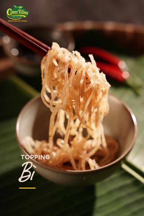 Topping bì