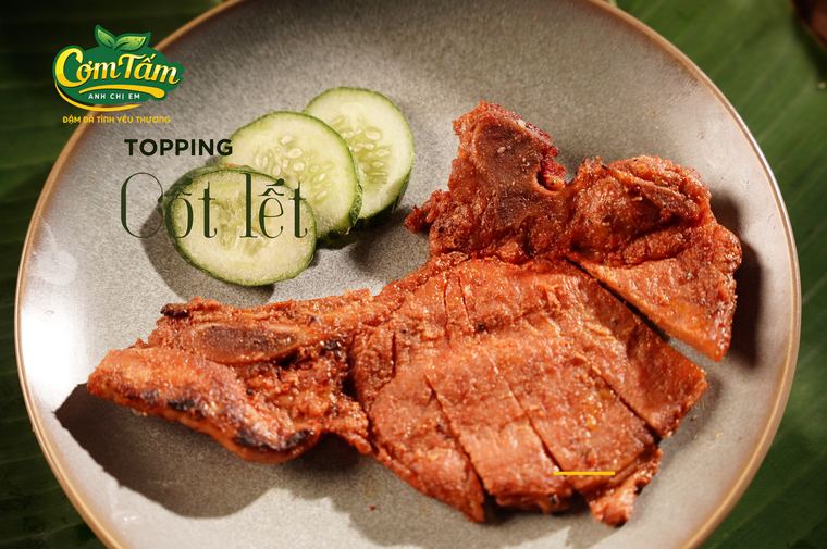 Topping sườn cốt lết